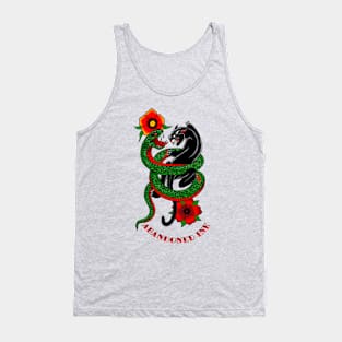 Snake V Panther Tank Top